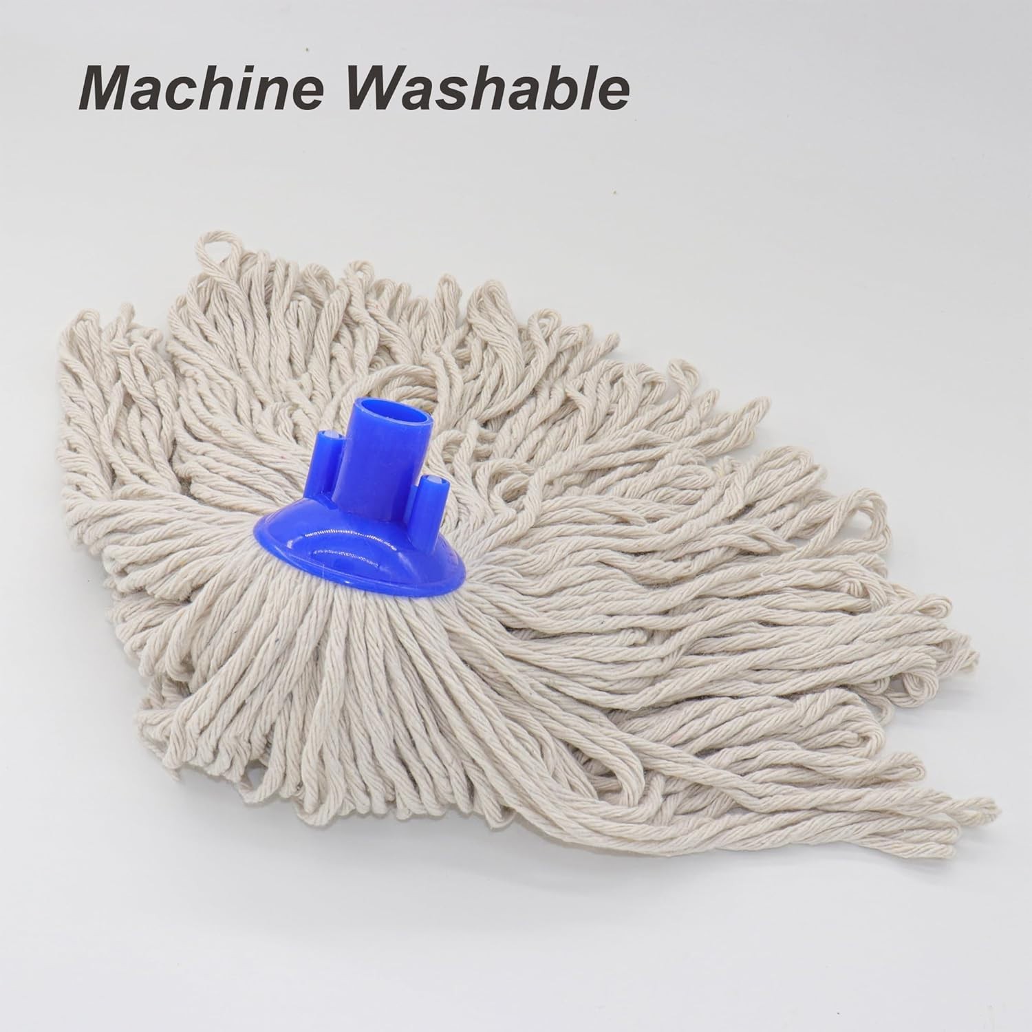 Cotton String Screw on Mop Replacement Head Compatible with All Standard US T...