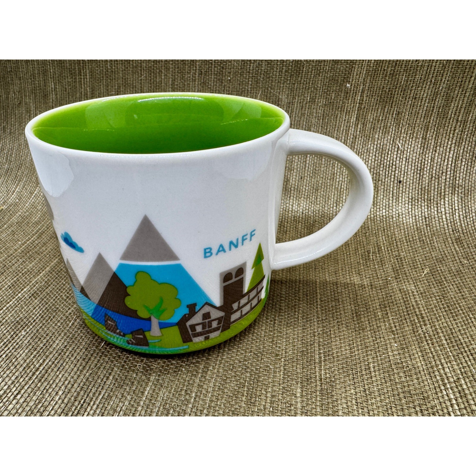 Starbucks You Are Here Banff Mug 2016 14 oz Coffee Cup Alberta Canada