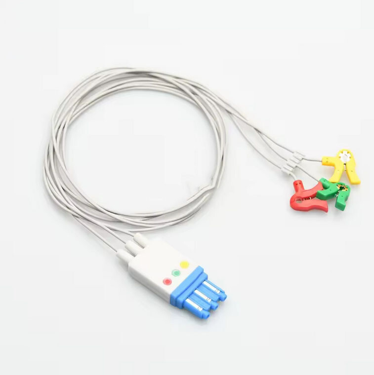 HP M3001A /M1001A/B 3 Lead Ecg Cable leadwire neonate clip Compatible