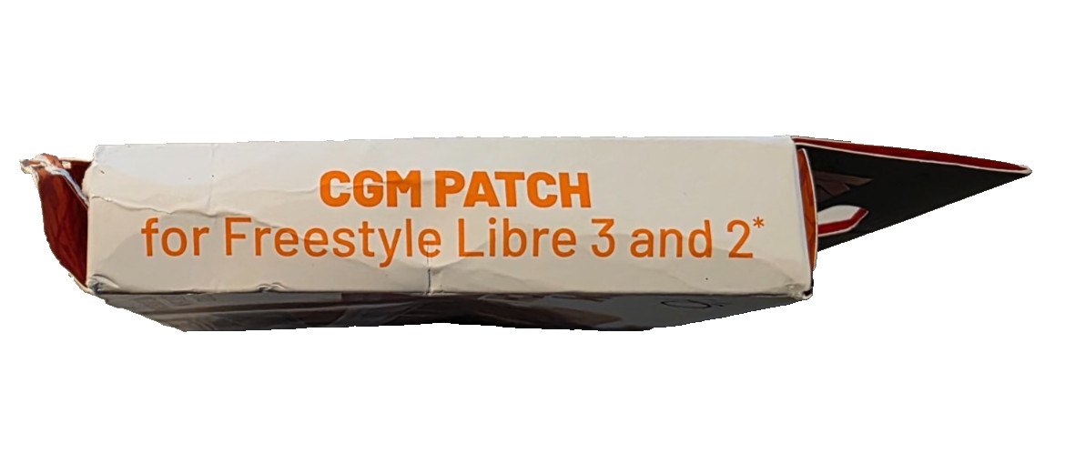 KT Tape CGM Patch Freestyle 3&2 Patches (10ct)