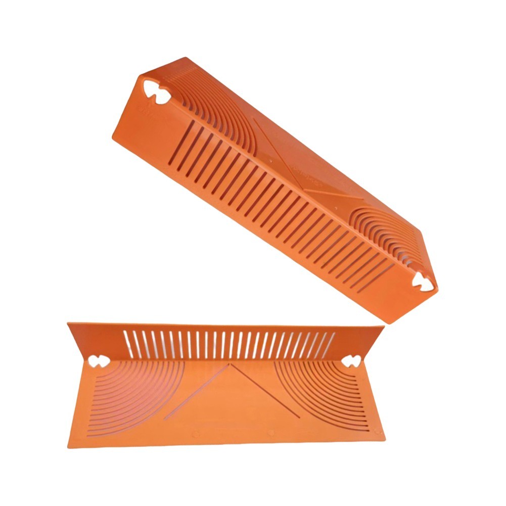 For Precision Square Tube Corner Ruler Plastic 20x65mm 20x80mm Dual Size