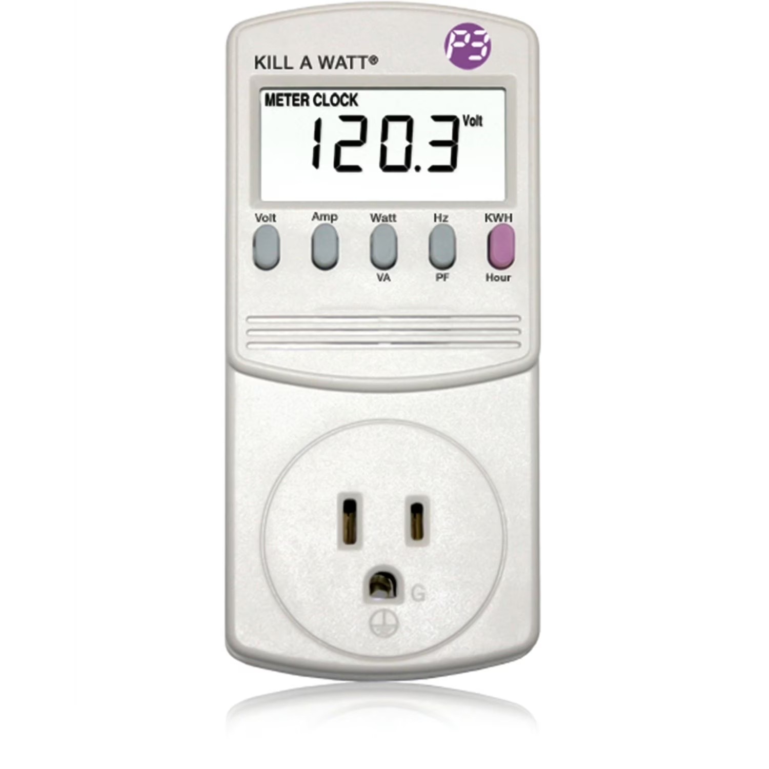 P3 International Kill A Watt LCD Power Analyzer/Meter 1 pk