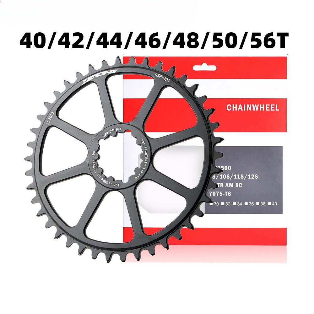 Folding /Gravel /Road Bike Chainring 40/42/44/46/48/50/56T 8/9/10/11/12 Speed