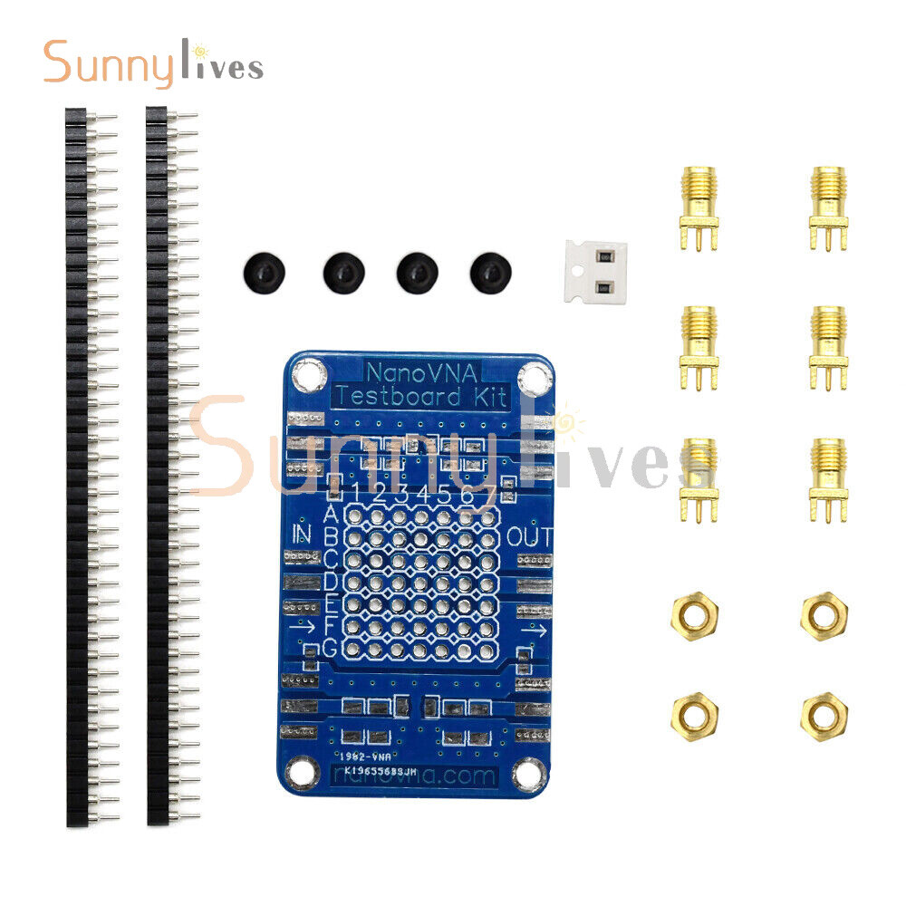 NanoVNA Testboard Vector Network Analysis Test Board Demo Demonstration Board