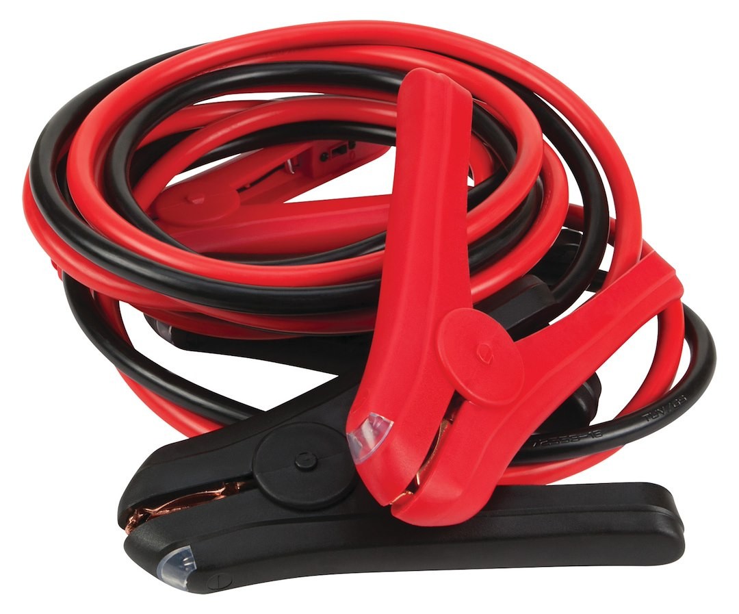 PERFORMANCE TOOL W1675 10FT 4GA LIGHTED JUMPER CABLES