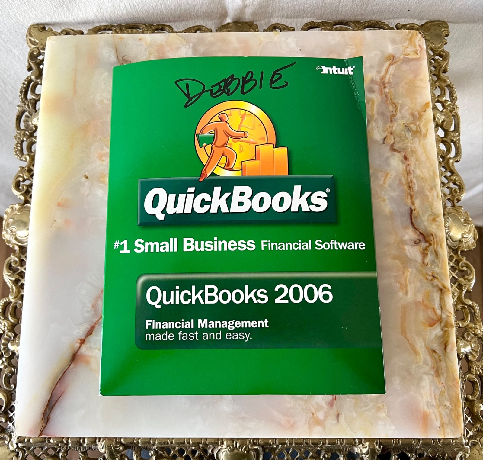 QuickBooks Pro 2006 Complete CD Manual Box Intuit Windows XP W/Product Key