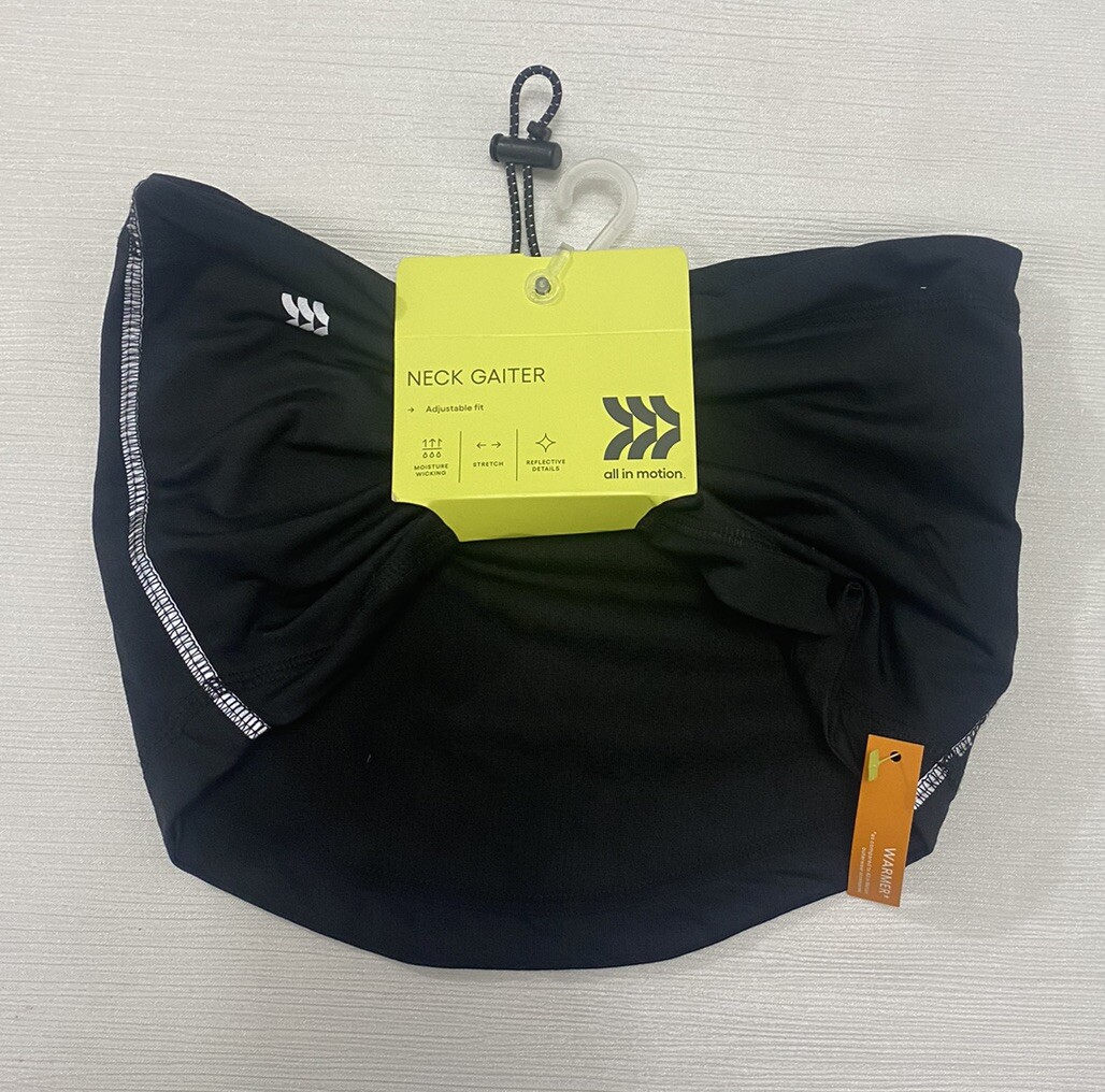 All In Motion - Black Neck Gaiter Coverage