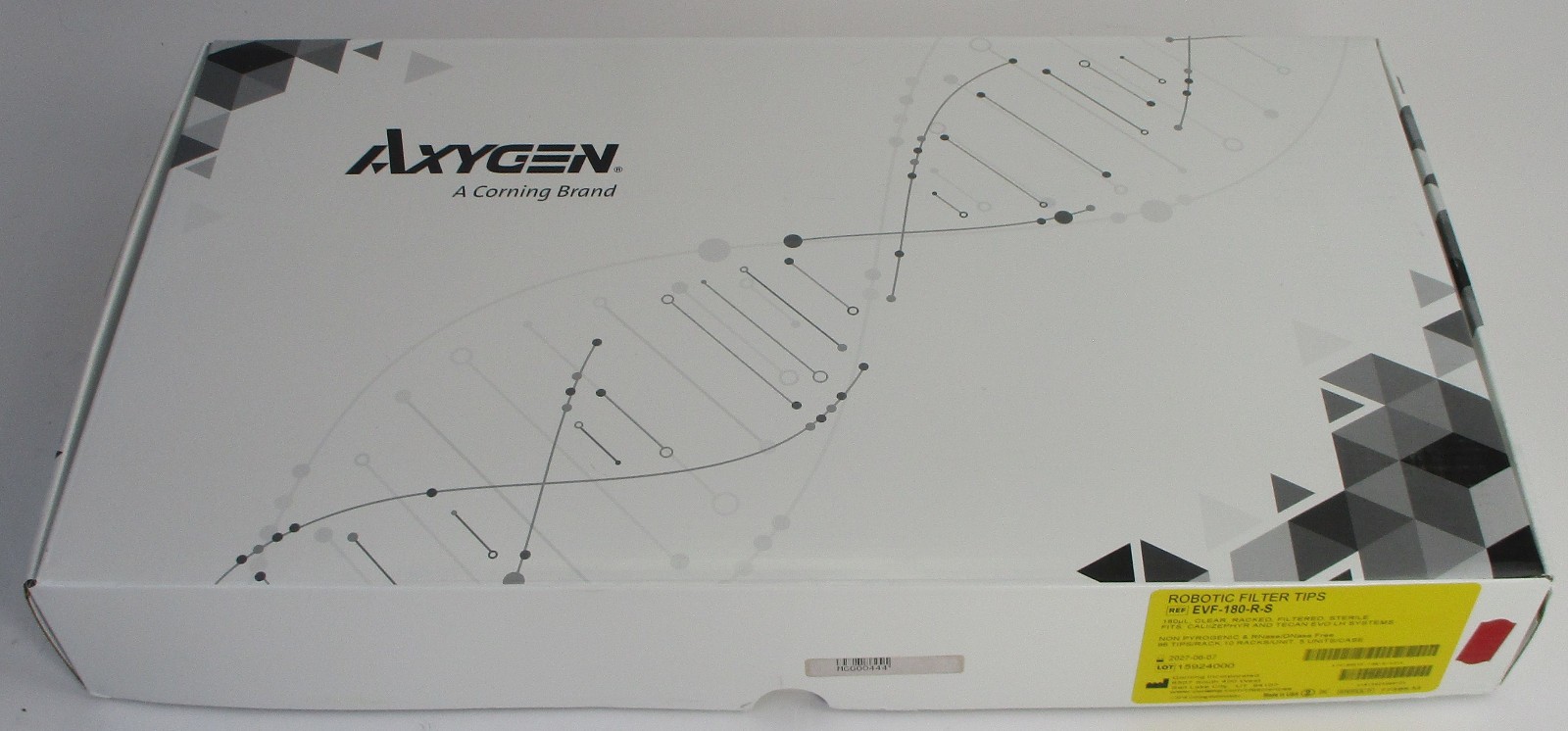 AXYGEN EVF-180-F-S Robotic Filter Tips 96-well tips, 180µL, Clear, Filtered 2027