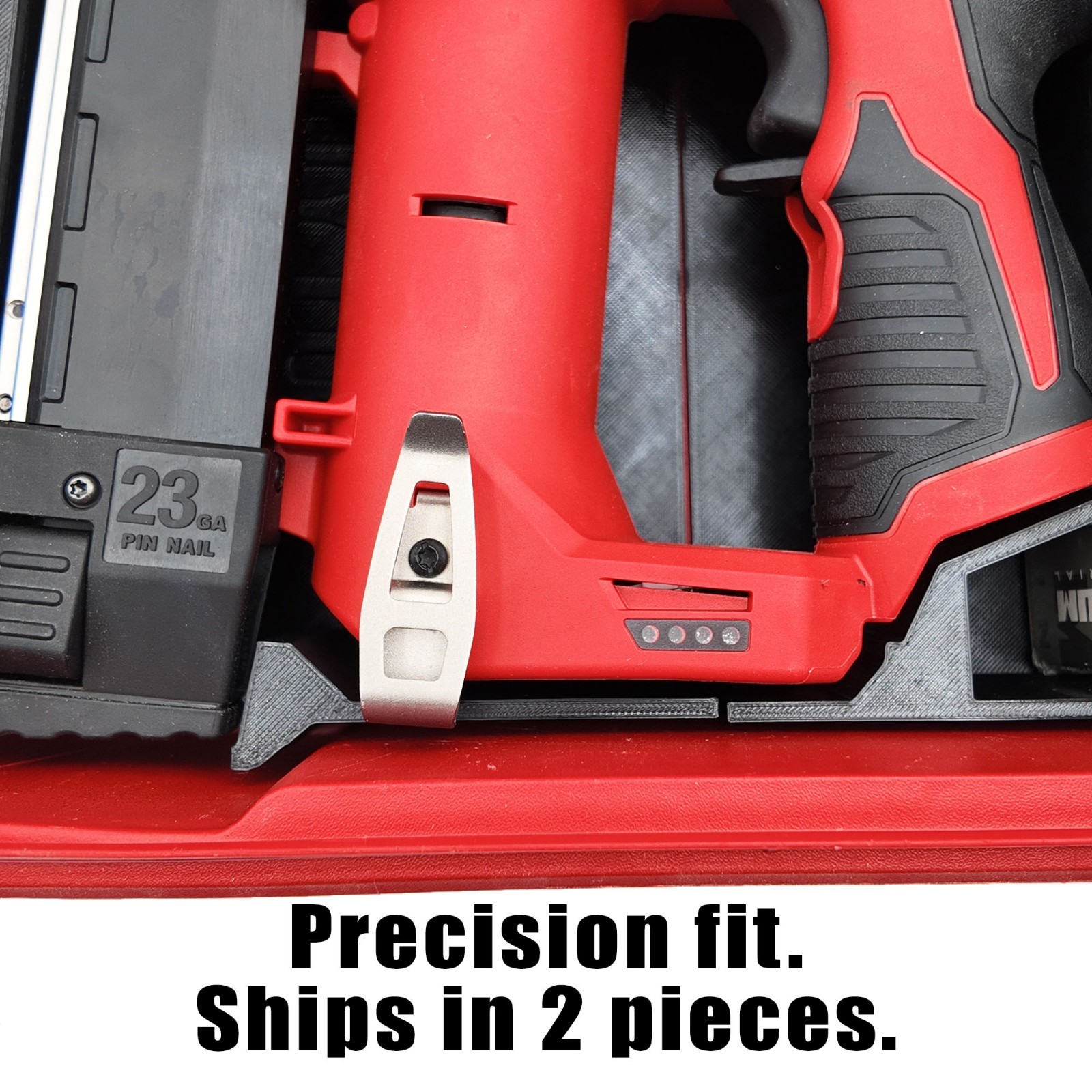 M12 Pin Nailer Organizer for Milwaukee Compact Packout insert