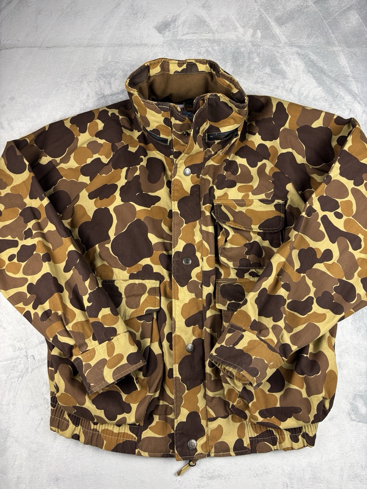 Field & Stream Duck Hunting Jacket Mens XL Camo Vintage Outdoor