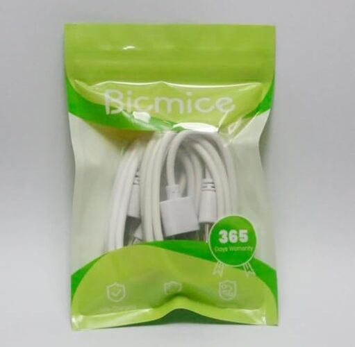 2.7Ft USB DC Charging Cable 2.5mm Fast Charger Replacement Cord - 2 Pack