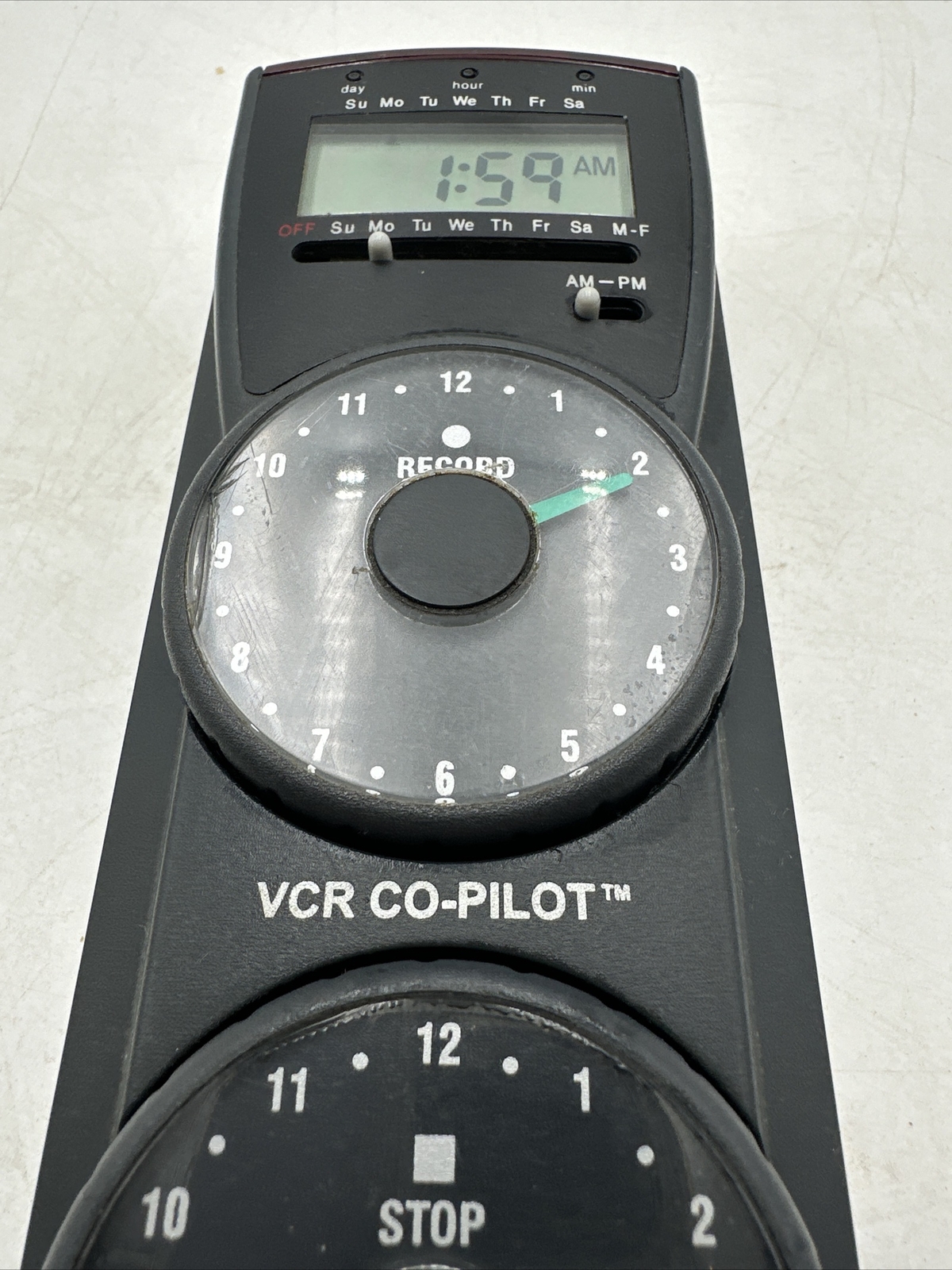 Original VCR Co-Pilot Remote Program & Record VHS Remote Control Tested Works!