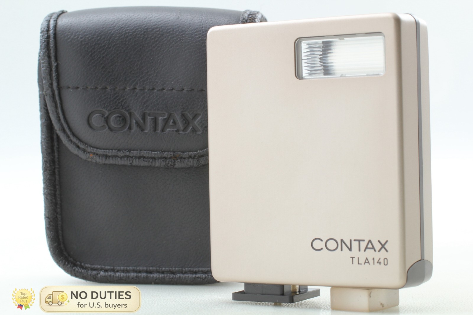 Tested [MINT in Case] Contax TLA140 Shoe Mount Flash For G1 G2 From JAPAN