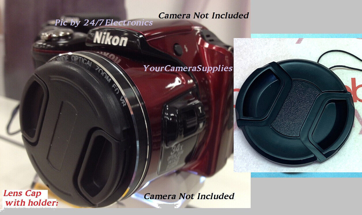 L310 LENS CAP fits NIKON COOLPIX L310 L 310 DIGITAL CAMERA+HOLDER