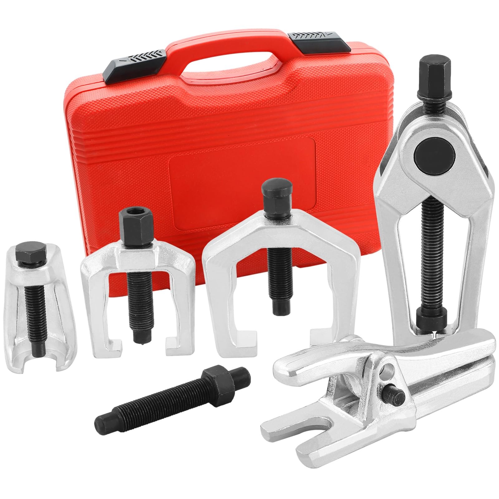 5PCS Ball Joint Separator Front End Service Tool Kit 5-in-1 Pitman Arm gray
