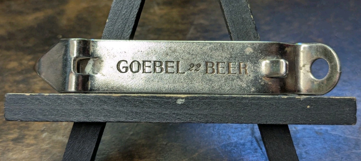 Goebel Beer 22 Bottle Opener
