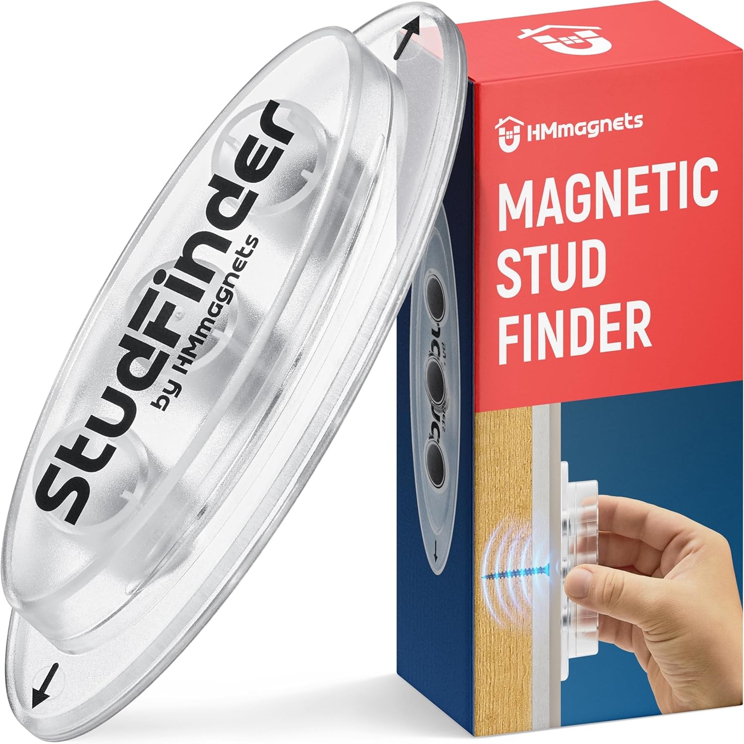 Magnetic Stud Finder Pro 1 Pack No Battery 3 Neodymium Magnet