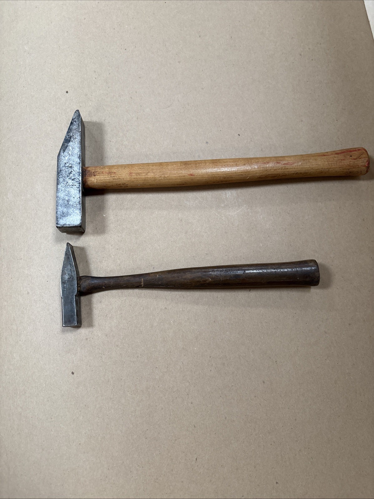2 Cross Peen Hammers - Machinist Blacksmith Tools – Stanley & Other