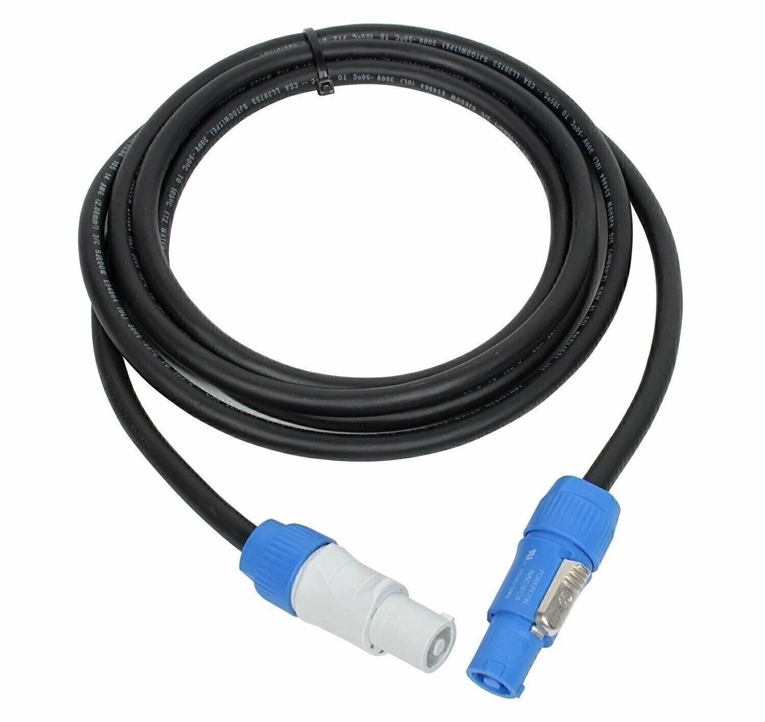 Elite Core PC14-AB-10 Neutrik PowerCon Power Extension Cable 10'