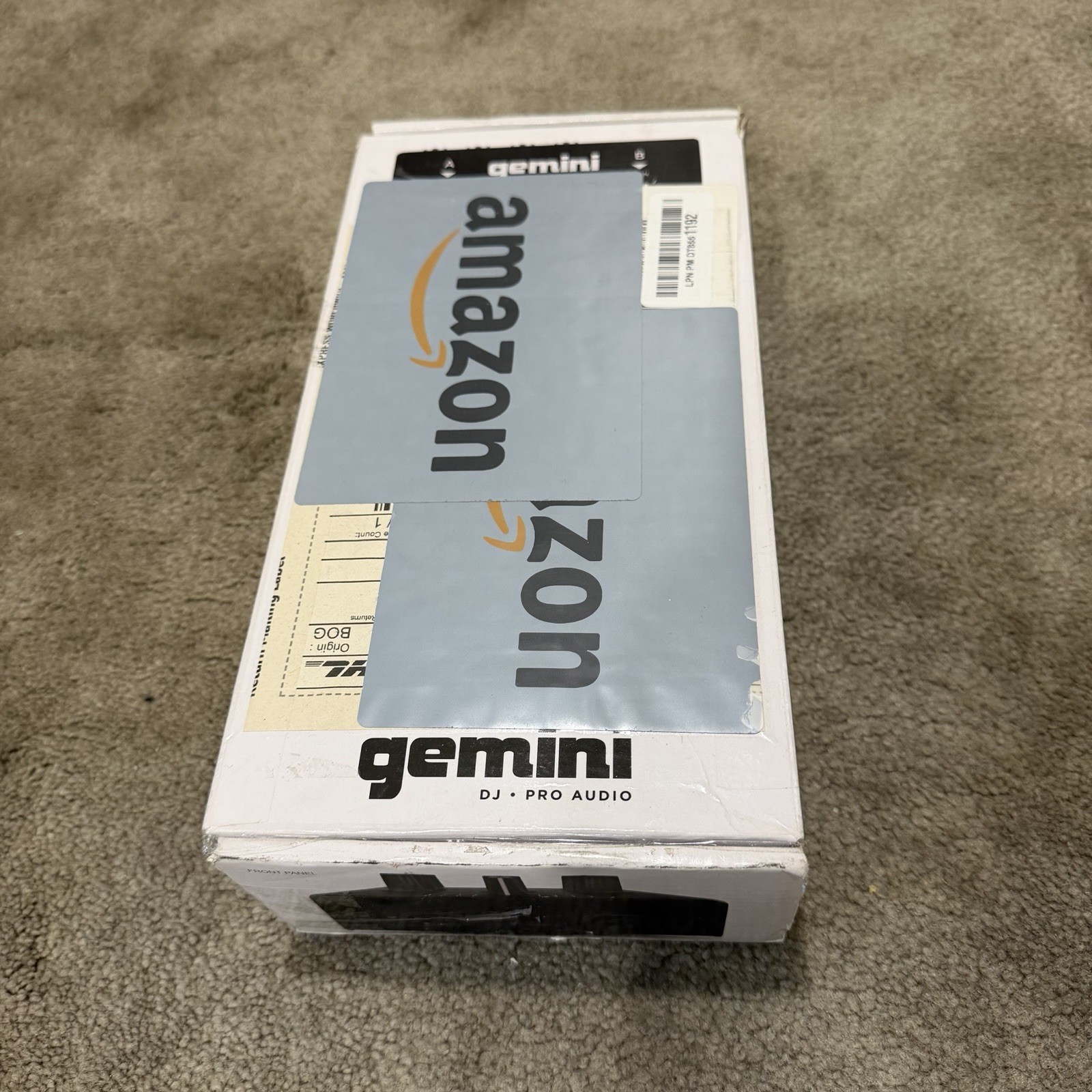 Gemini MM1 2 Channel Mini Analog DJ Mixer