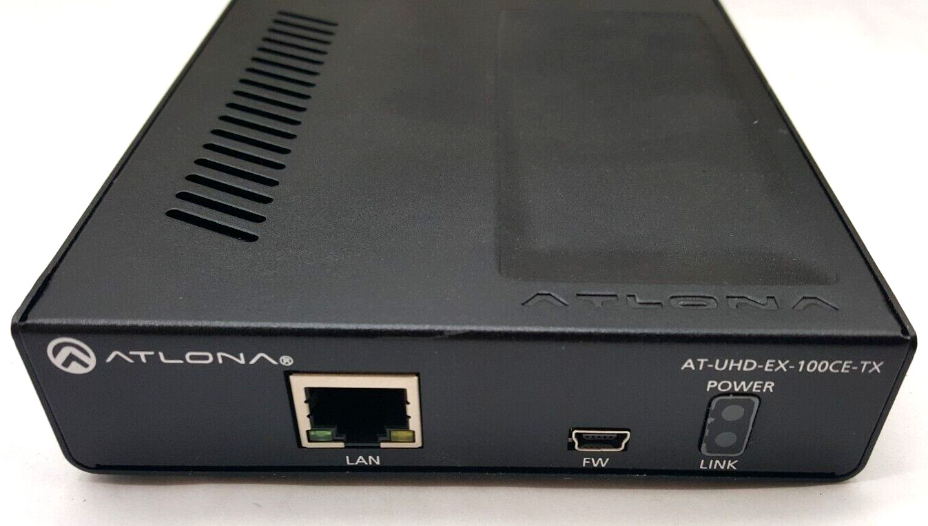 Atlona AT-UHD-EX-100CE-TX HDBaseT Transmitter Only - Black
