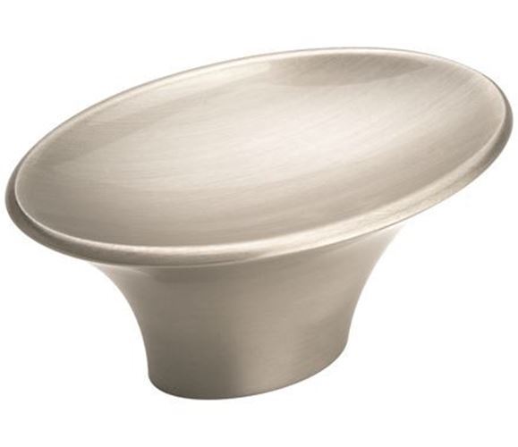 1-15/16" Manor Oval Knob Satin Nickel