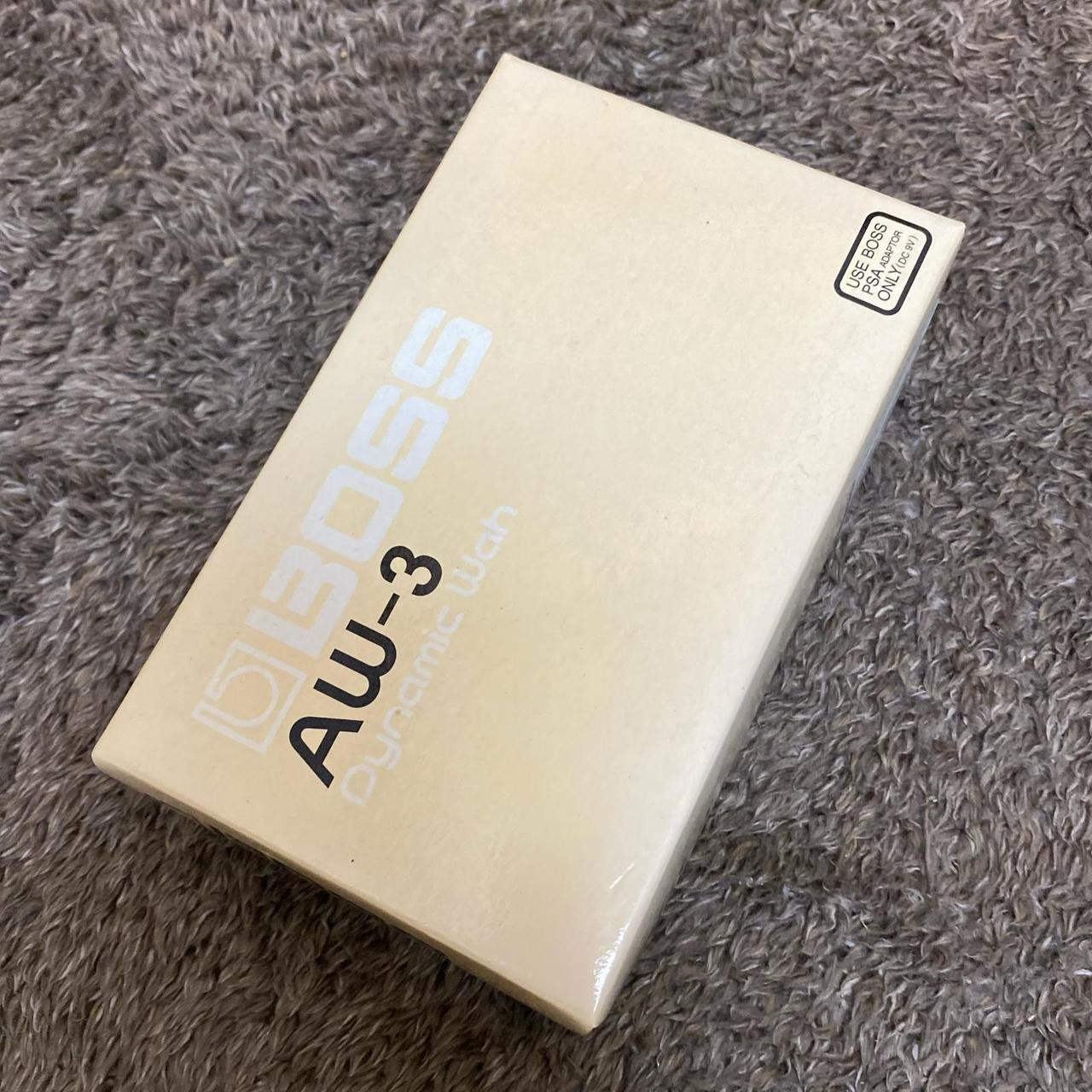 Boss AW-3 Dynamic Wah Guitar Effects Pedal Used with Box and Minor Scratches