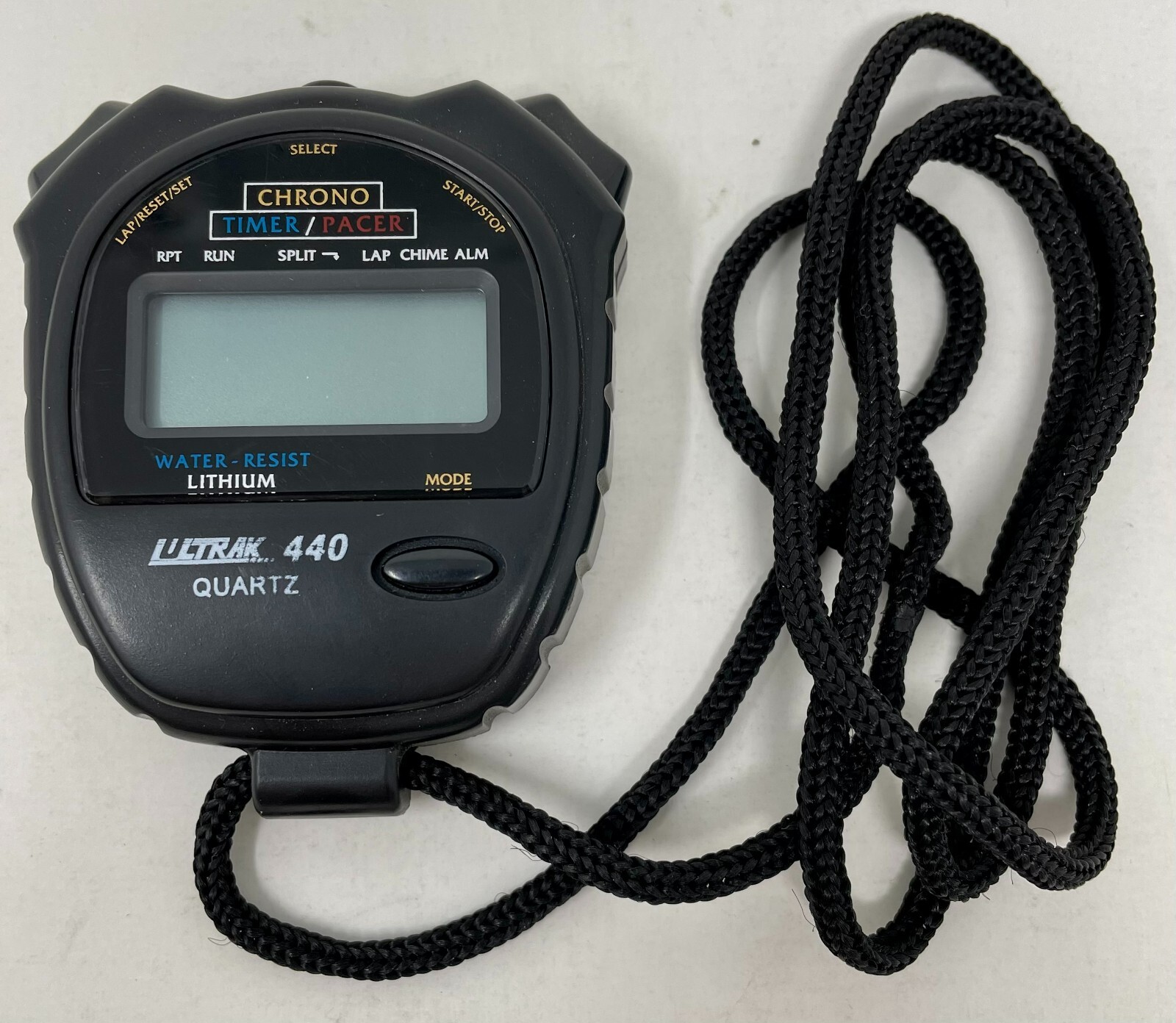 Ultrak 440 Stopwatch Countdown Timer & Lap or Cumulative Racing Track Running