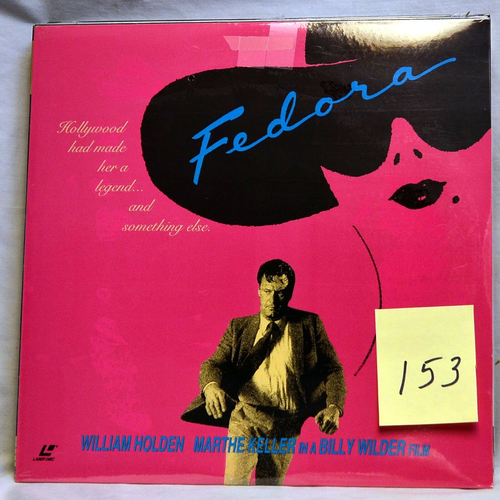 Fedora Laserdisc New & Sealed William Holden Billy Wilder Widescreen