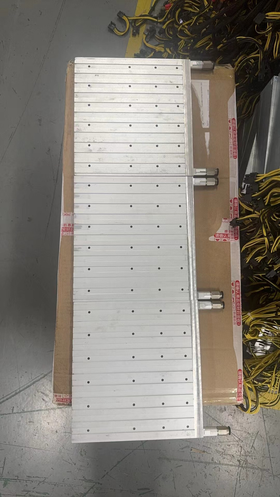 MO SAN 12KW Water Cooling Row Radiator System M2 + (1) S19 Hydro Conversion Kit