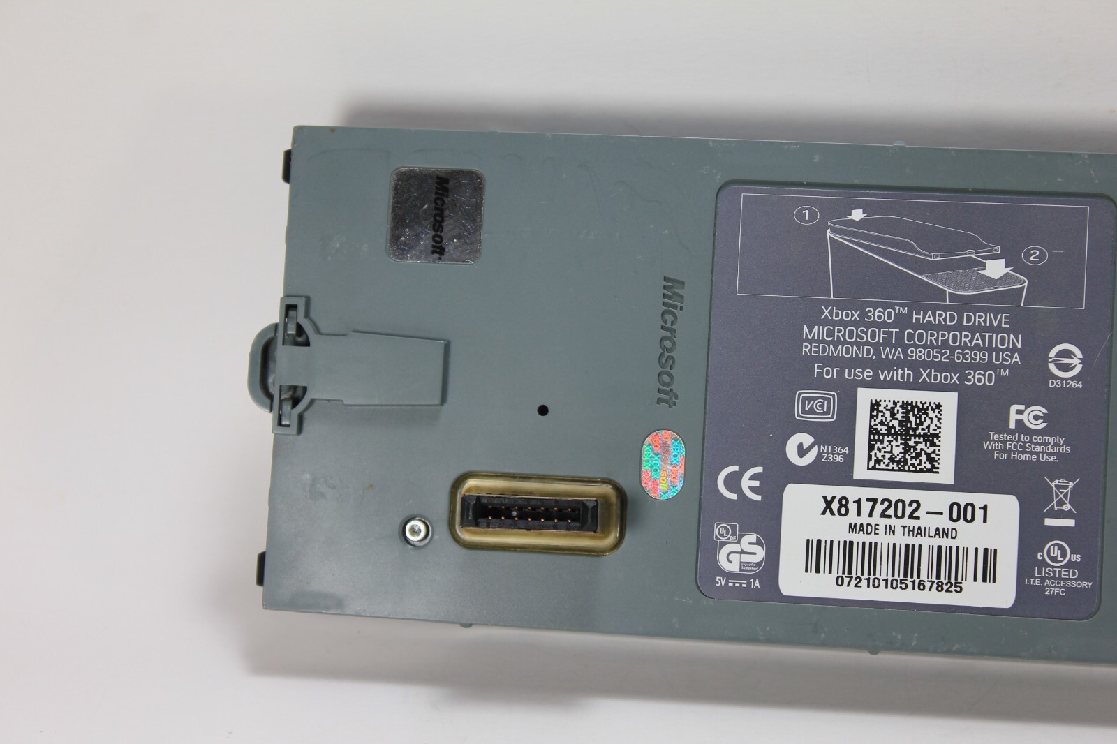 Xbox 360 60GB External Hard Drive HDD Official Microsoft Tested