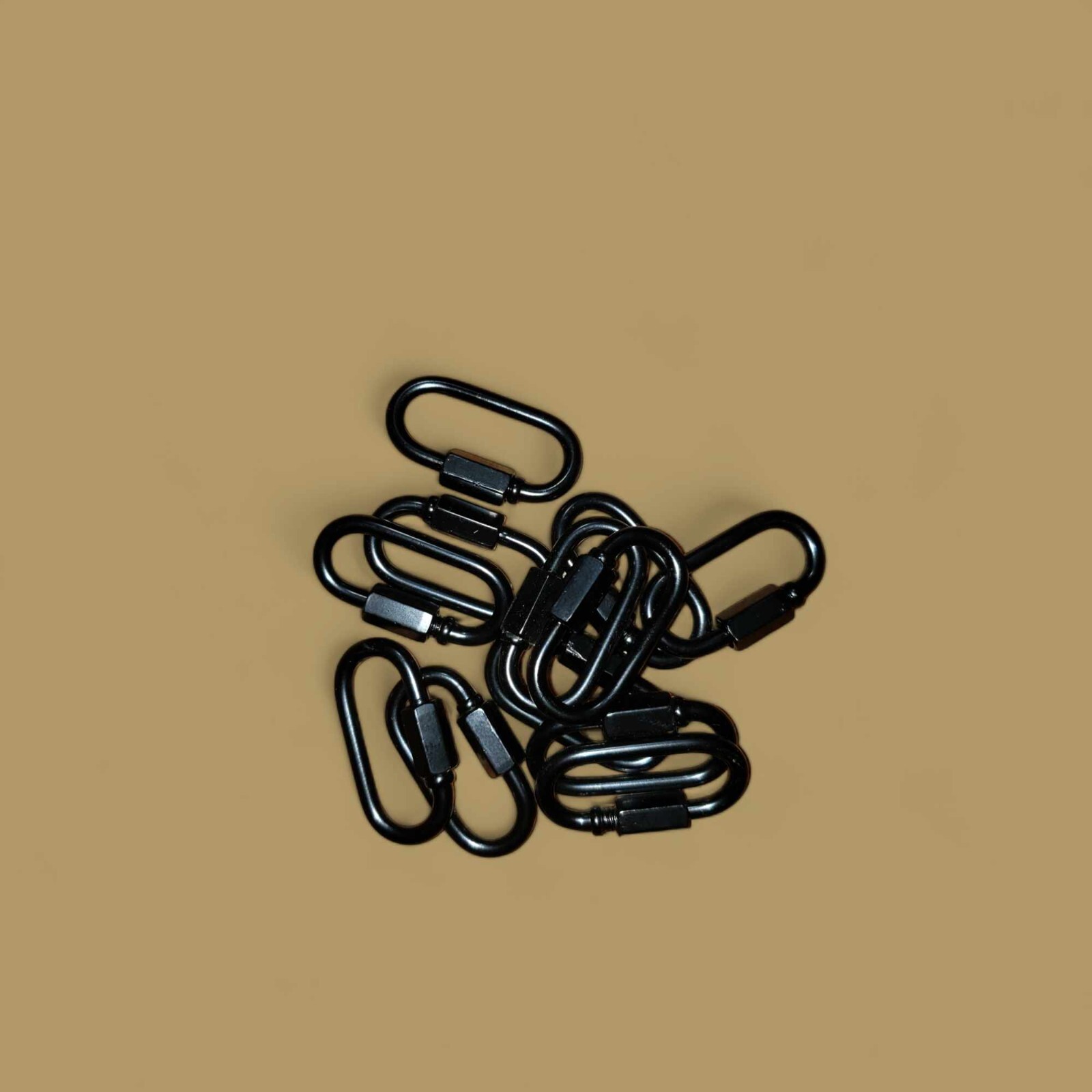 50 pack Southern Snares 1/8 Black Quick Links