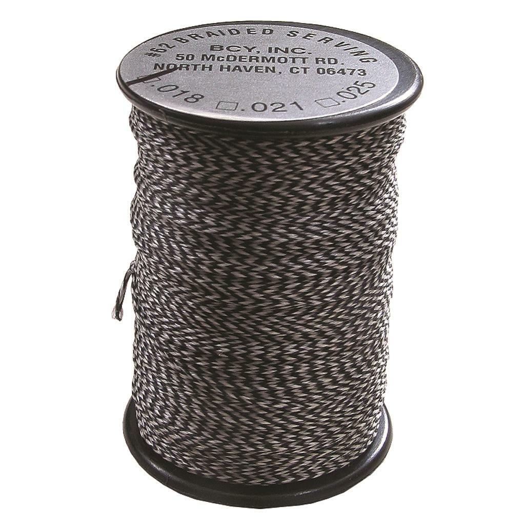 BCY Polygrip Center Serving Grey .025 50 yds.