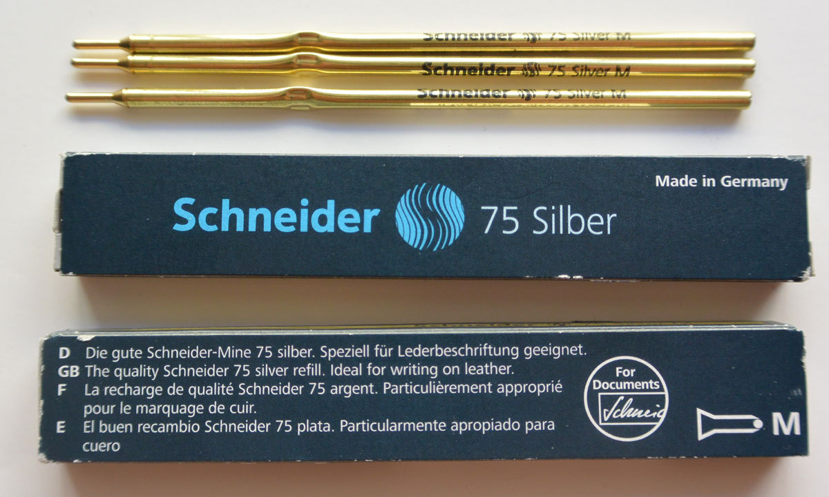 Leather PVC Upholstery Marking 3 PENs Silver washes off