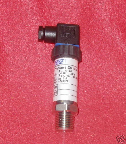 WIKA Pressure Switch, PS-10, 4273622