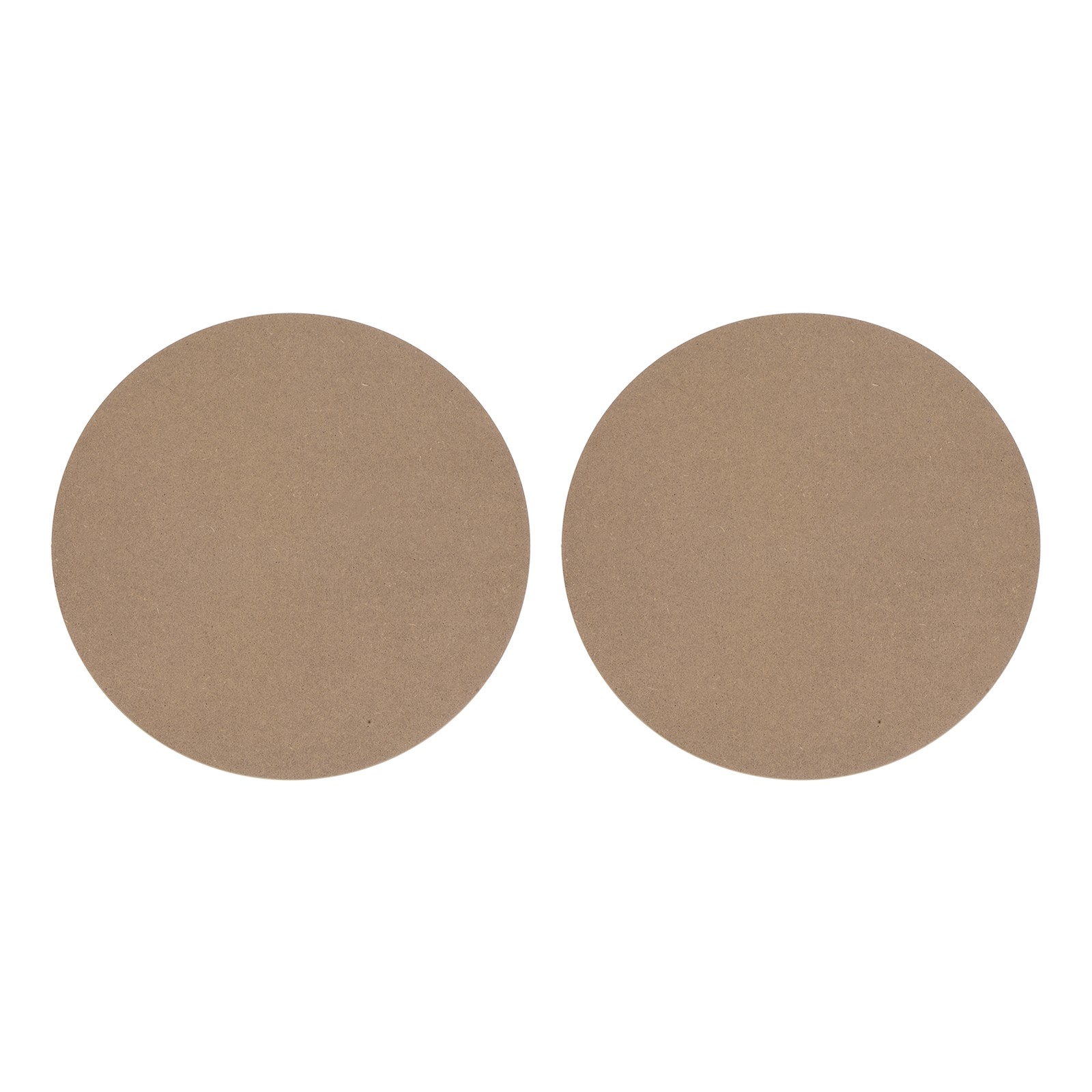 2 Pack 10" 254mm Diameter Ceramic Drying Slab 8mm 1/3" Thick Brown