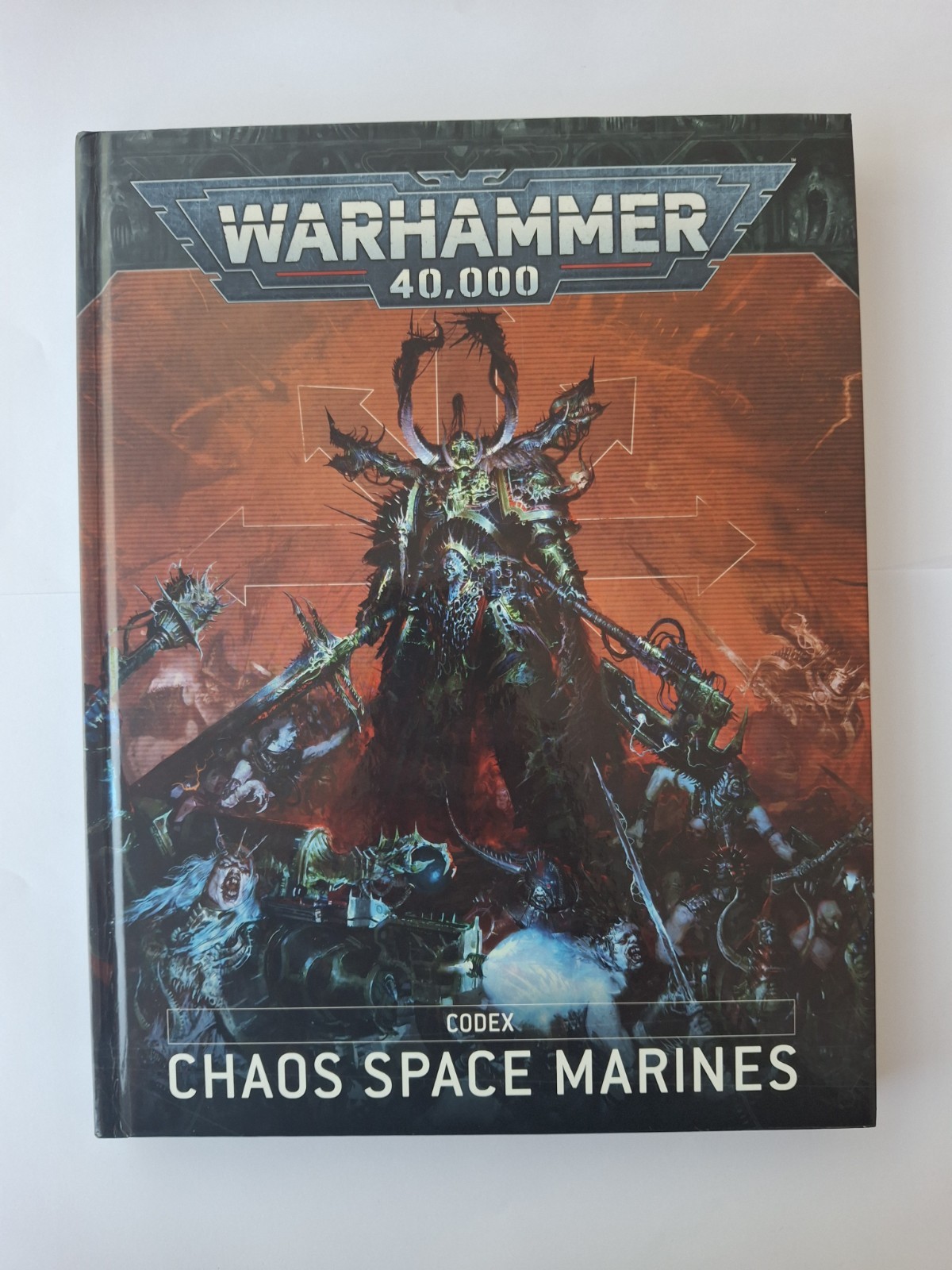 Warhammer 40K, Chaos Space Marines 10th Edition Codex, Hardback Book Guide Rules