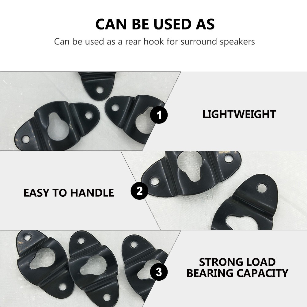 Durable Iron Speaker Hanging Bracket for Audio Speaker Wall Mount Holder