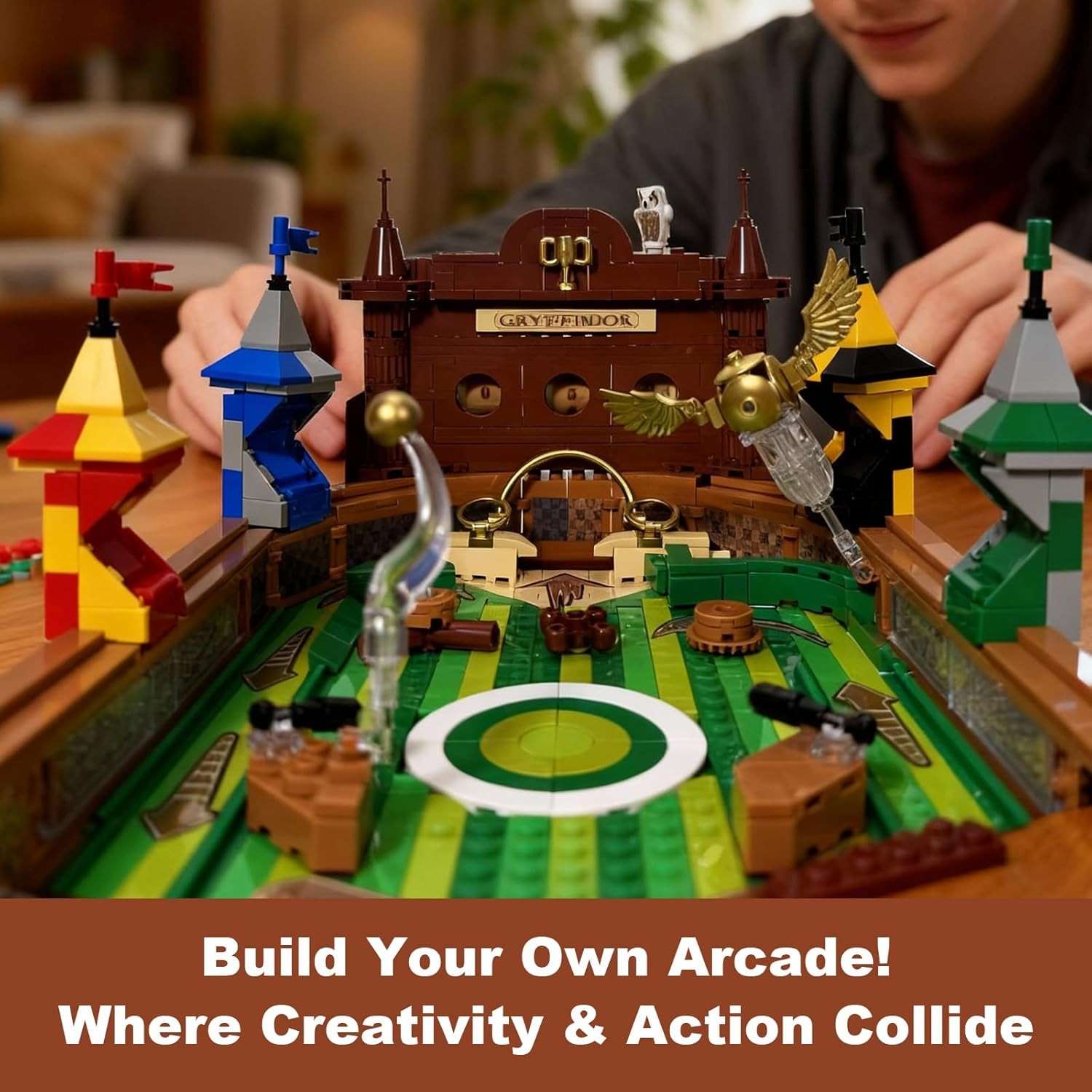 Harry Potter Pinball Machine Building Set 2240 Pcs