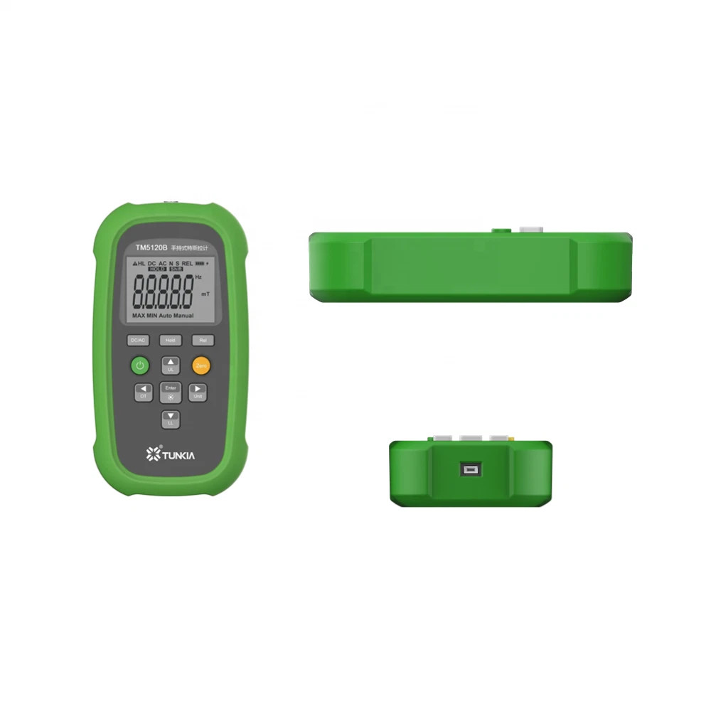 Handheld Teslameter Gauss Meter with Range 300mT Accuracy Class 2 DC ±2% AC ±5%