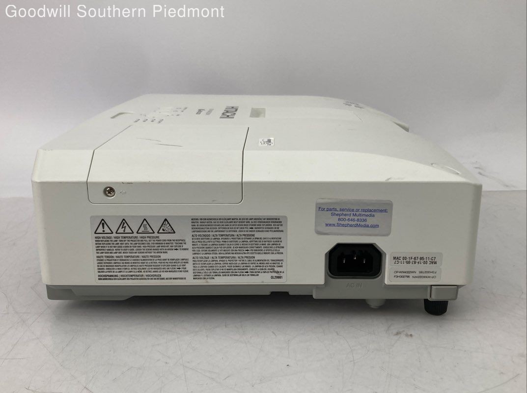 Hitachi CP-WX4022WN 3LCD Projector - Tested