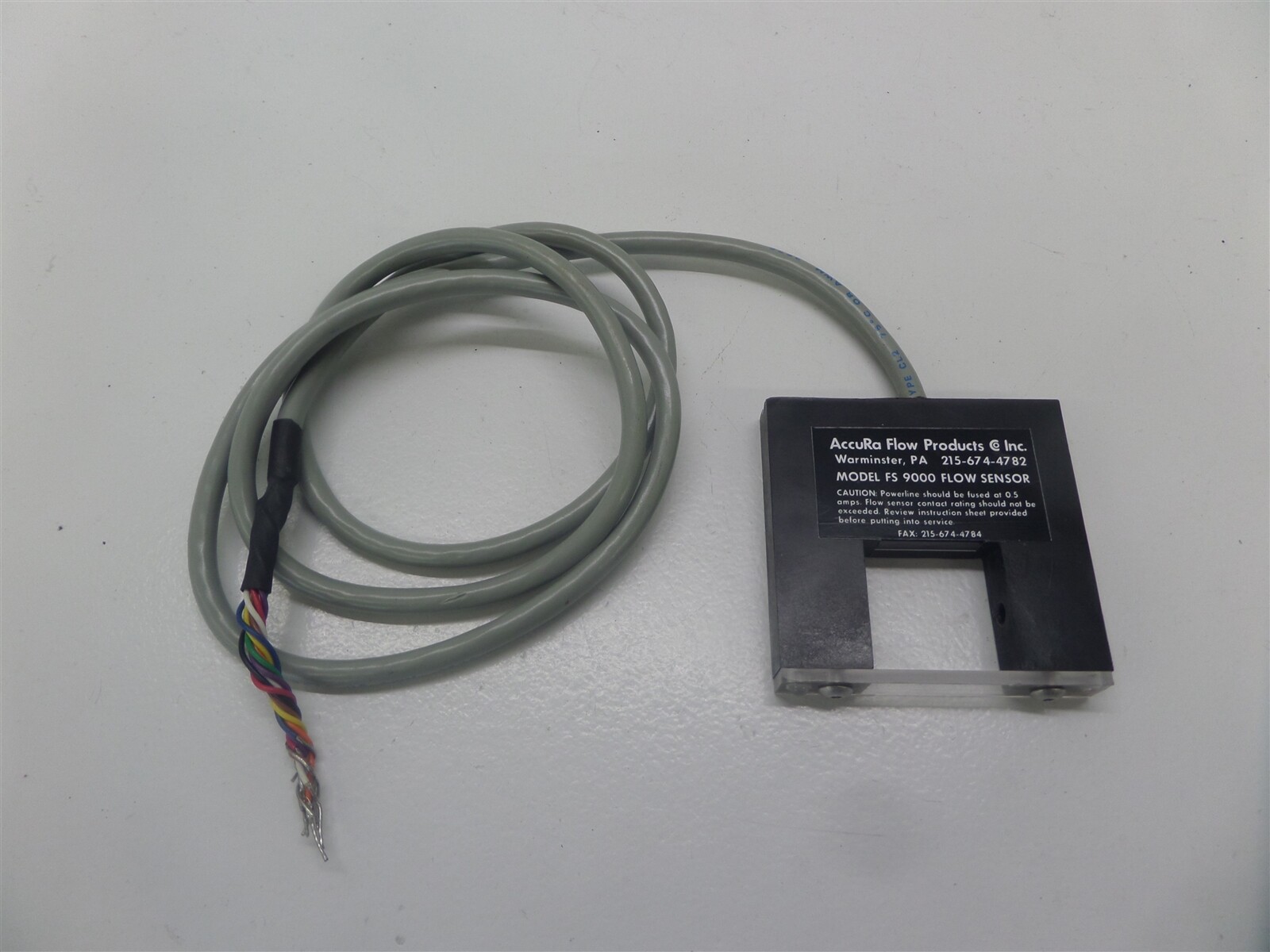AccuRa Flow Products FS 9000 Flow Sensor 9300/D/1/1/048/1/0