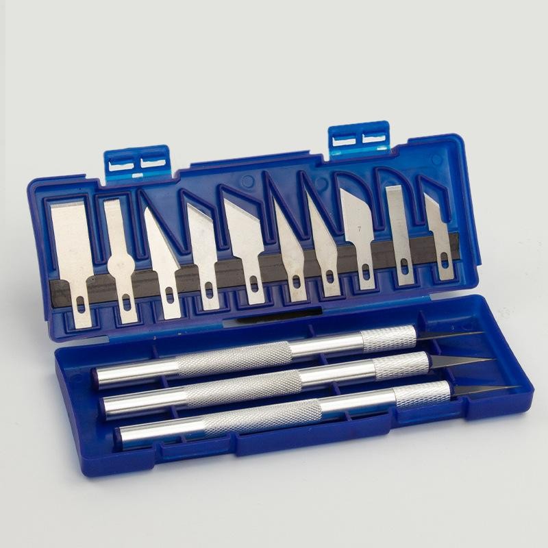 Engraving Carving Knife Set High Carbon Steel Scalpel Knife Tools Kit Polymer Cl