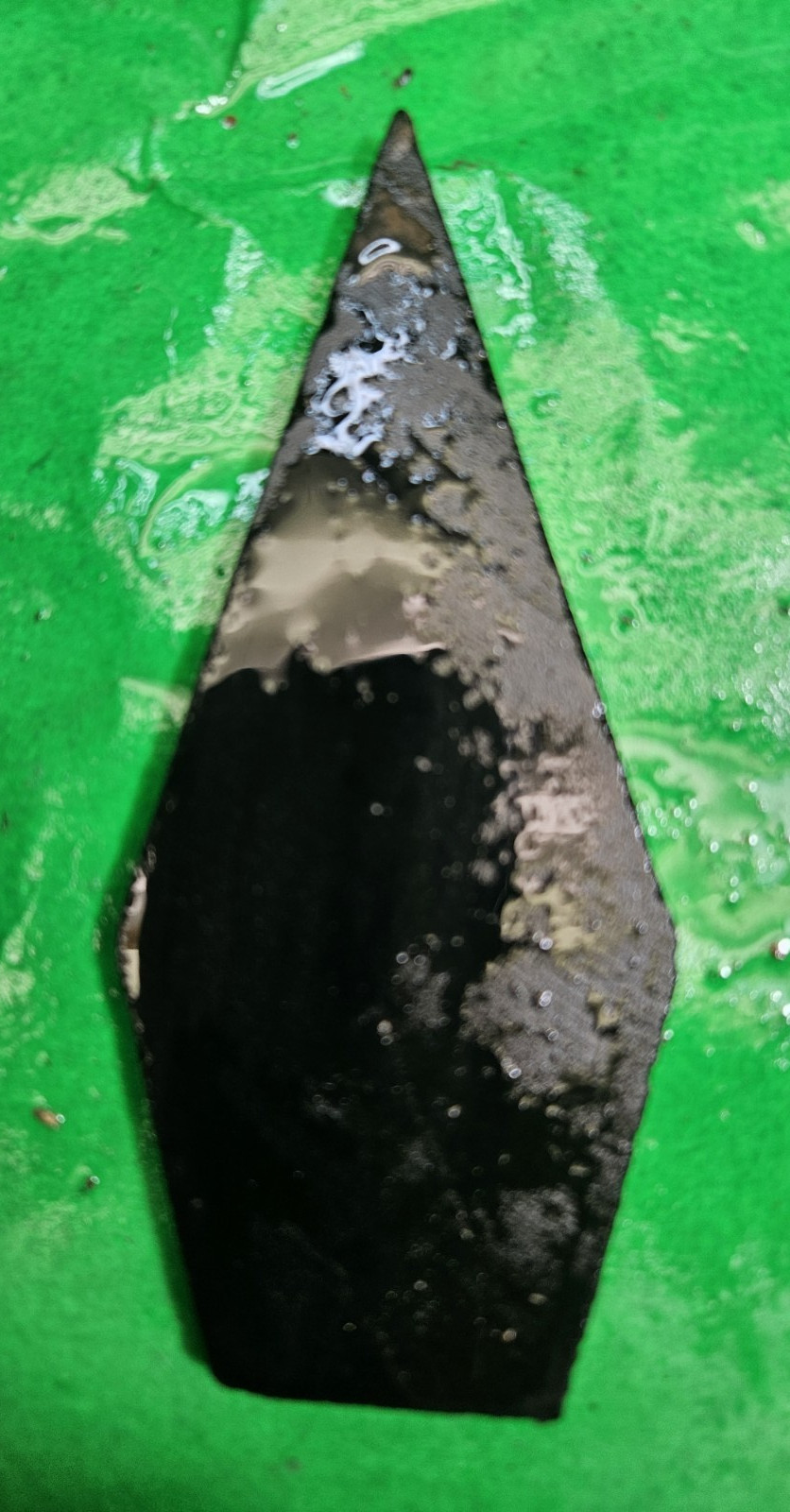 1 Each Utah Black Obsidian Spear Flint Knapping Preform Blanks