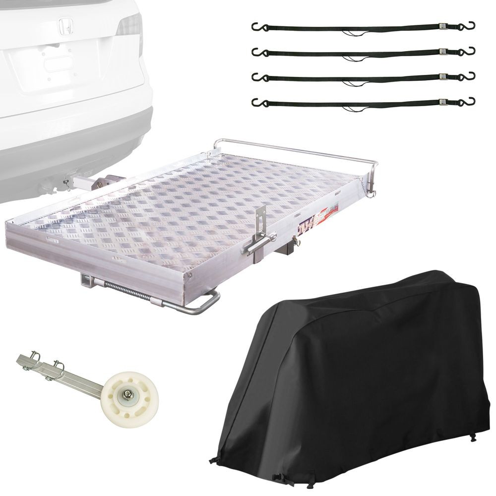 500lb Capacity Tilt-A-Rack Scooter Carrier Kit for 2" Hitch Receivers 500ARVK-S