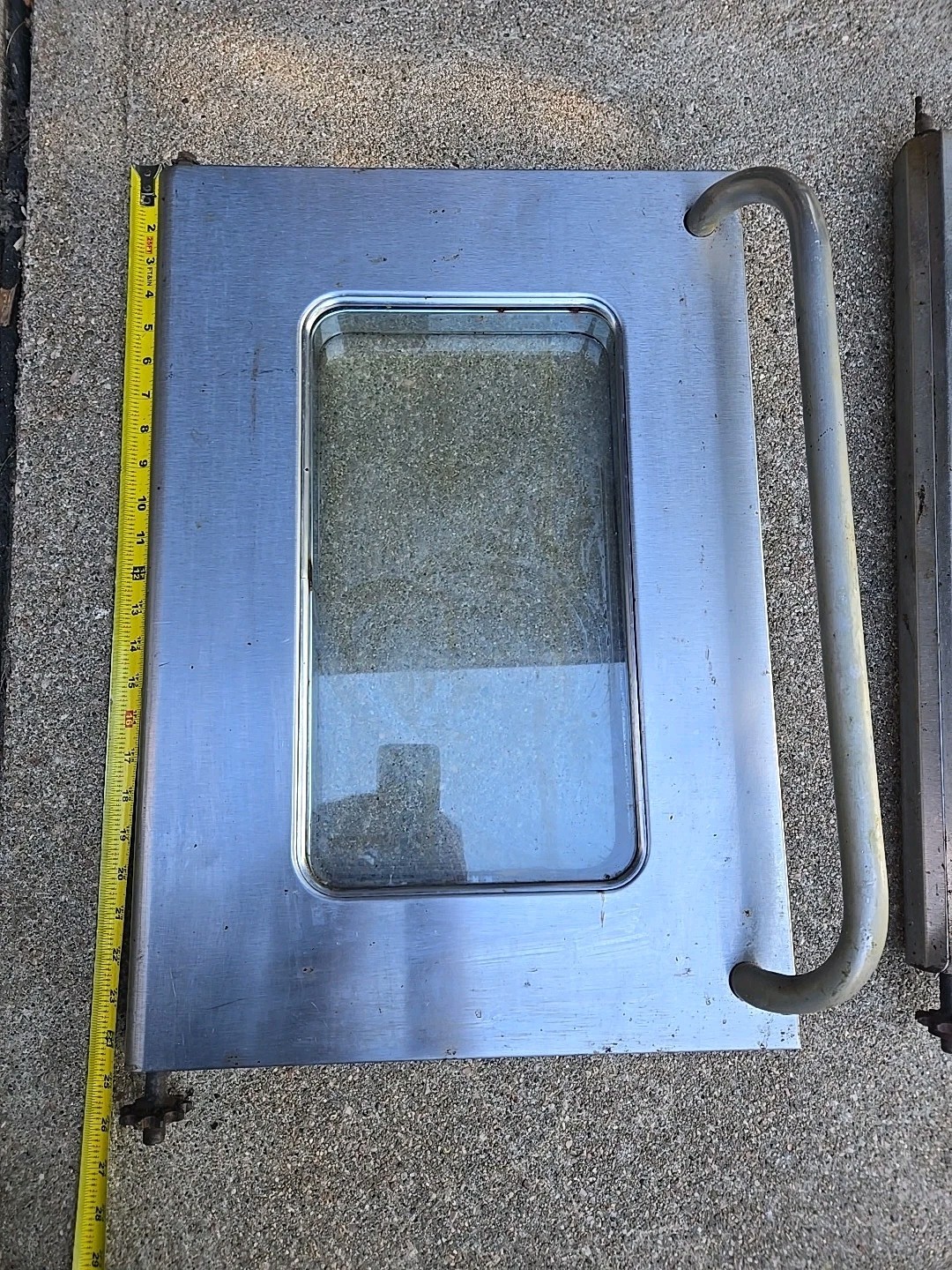 Montague 2-115A/G Natural Gas Oven LEFT HAND LH Door W Handle
