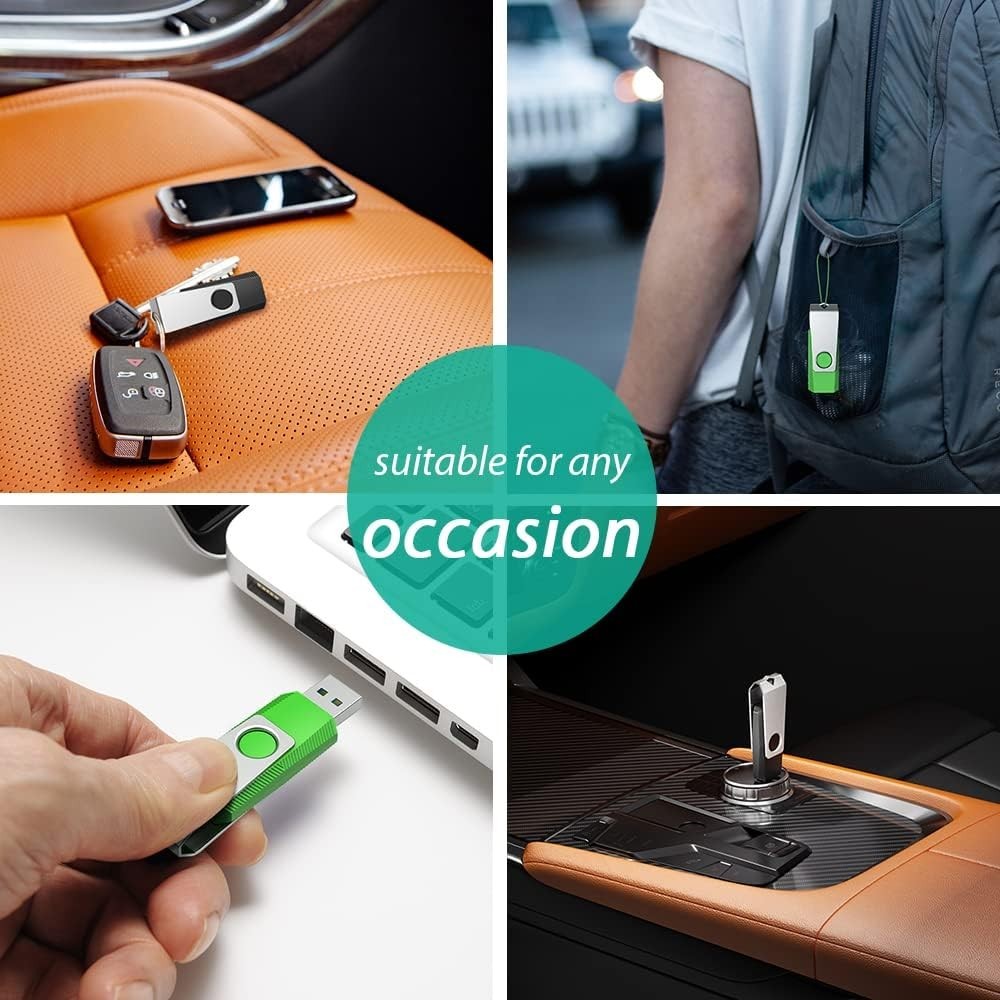 Durable 32GB USB Flash Drives - Perfect for Work, School & Travel Needs