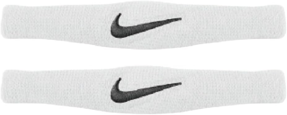 Nike Dri-Fit Skinny Headbands 2 Pack Sports Bands White New