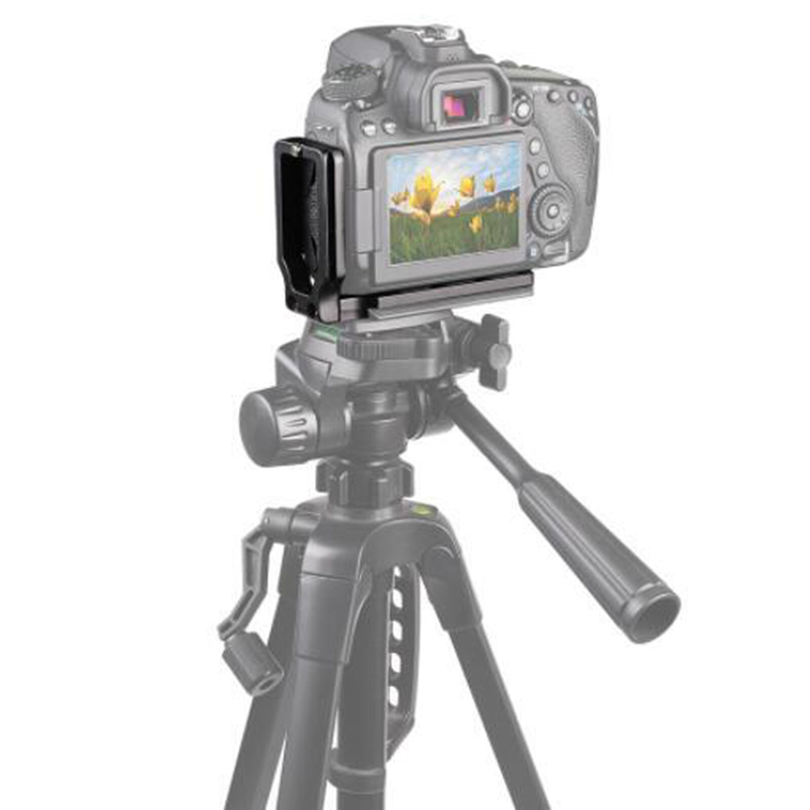 L Bracket Vertical Horizontal Tripod Quick Release Plate for DSLR Camera GoPro