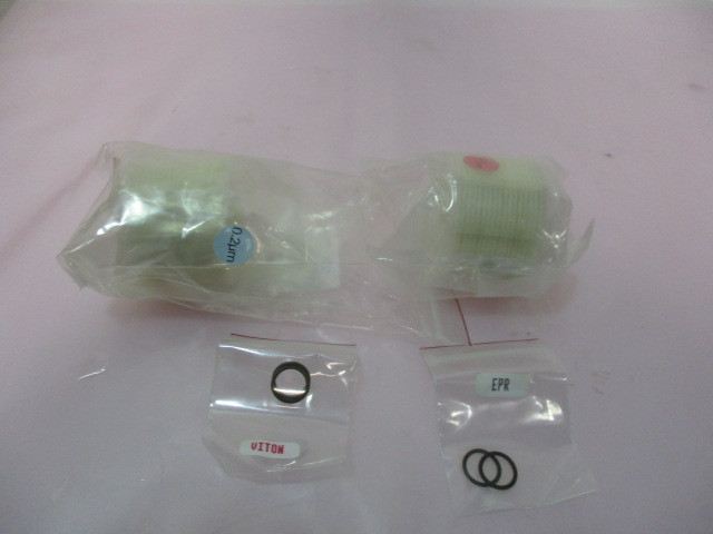 2 Millipore Waferguard Filter , 0.2 micron+ 0.1 micron W/4 O-Rings. 423067